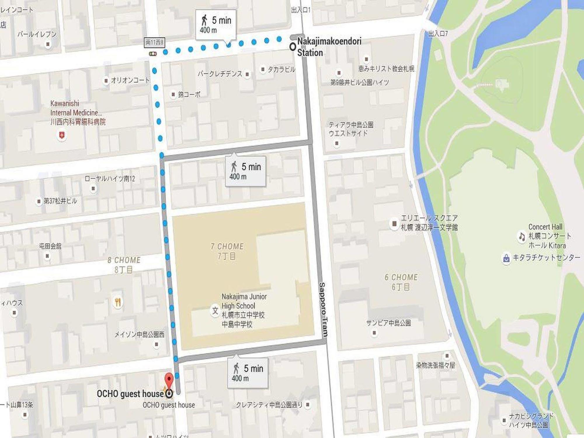 Ocho Guest House Sapporo Luaran gambar